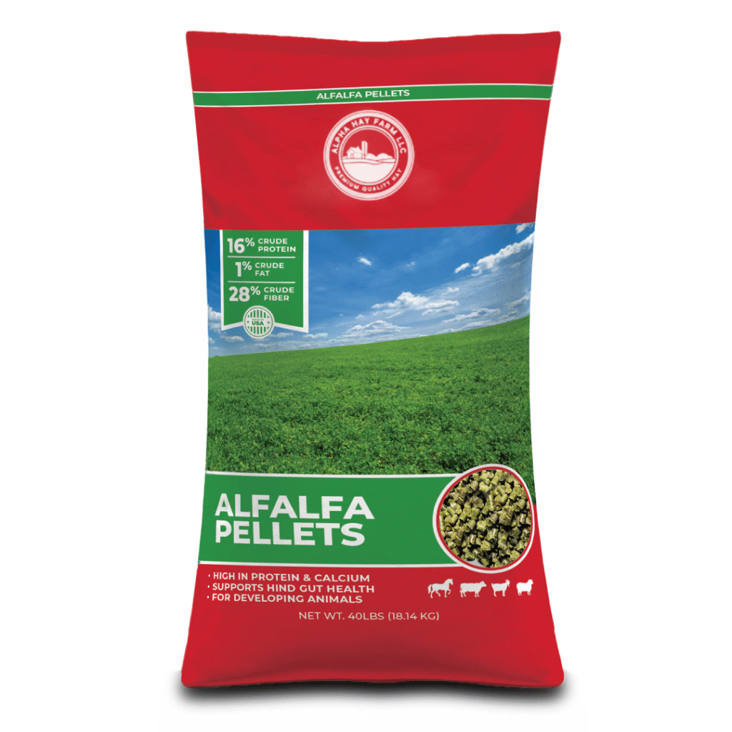 BUY 40LB ALPHA ALFALFA PELLETS BAG NEAR ME